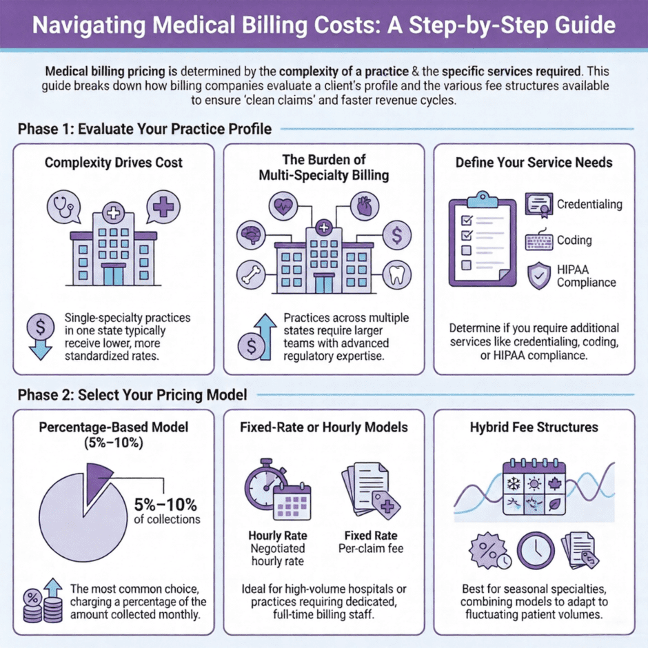 Medical Billing Costs Guide (infographic)