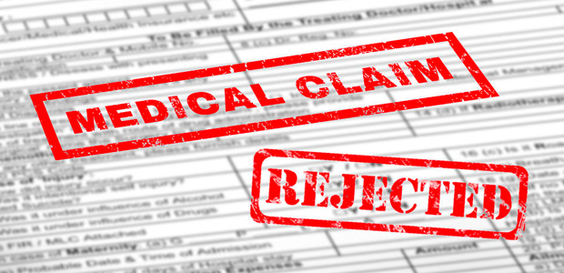Rejected, Denied Medical Claim
