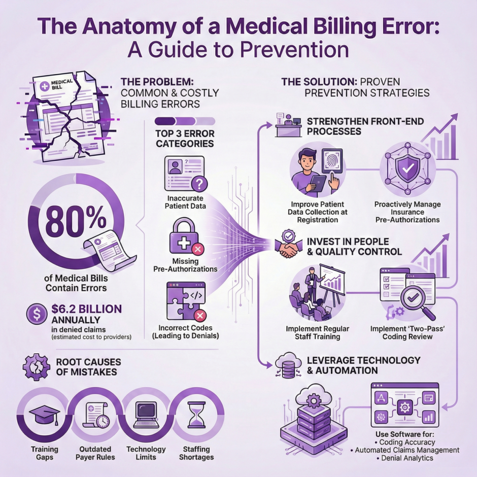 Medical Billing Errors (infographic)
