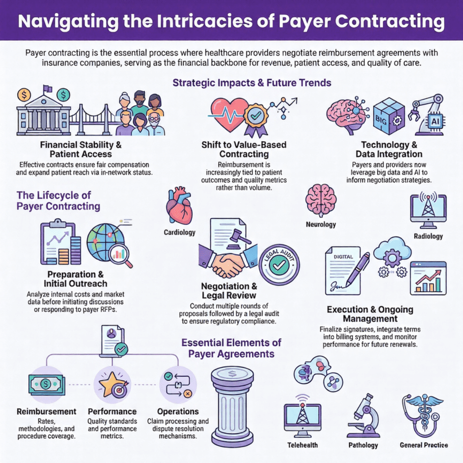 Navigating Payer Contracting (infographic)