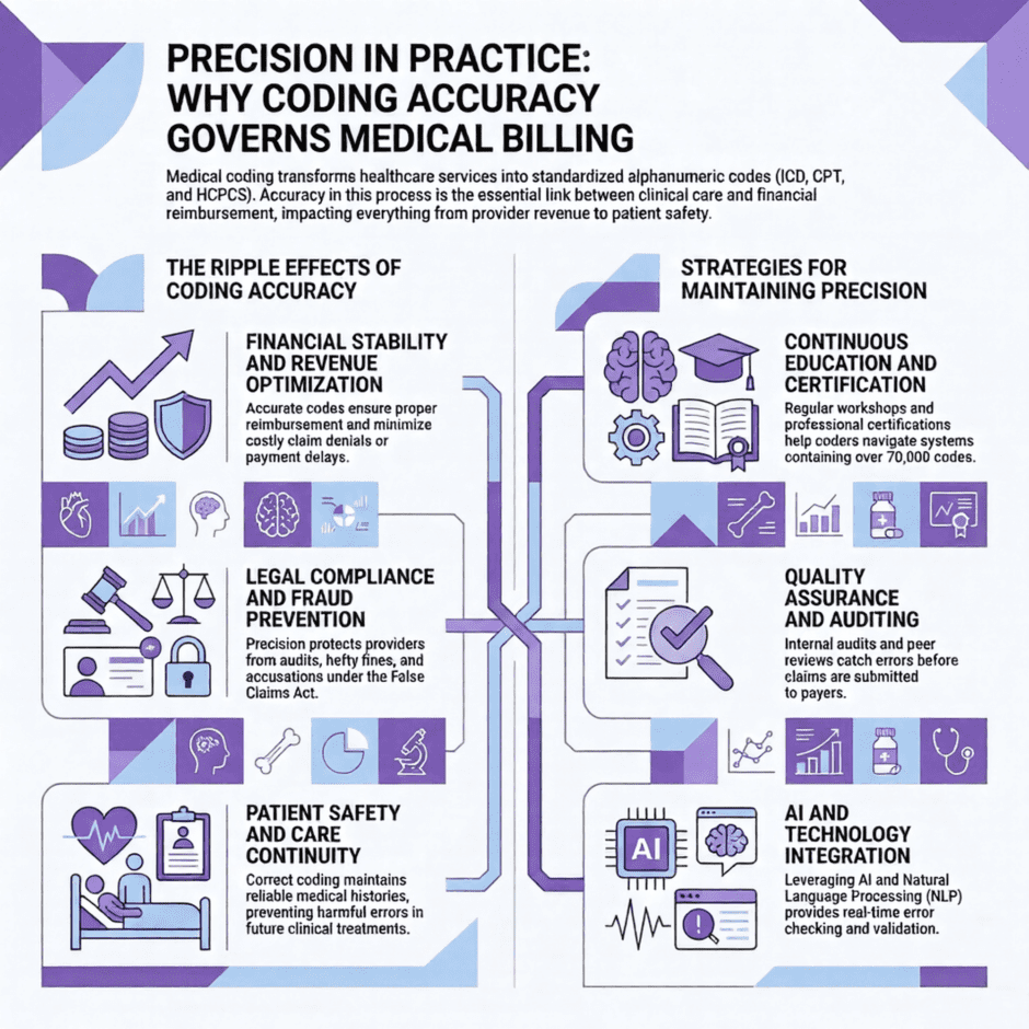 Coding Accuracy Governs Medical Billing (infographic)