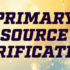 Primary Source Verification