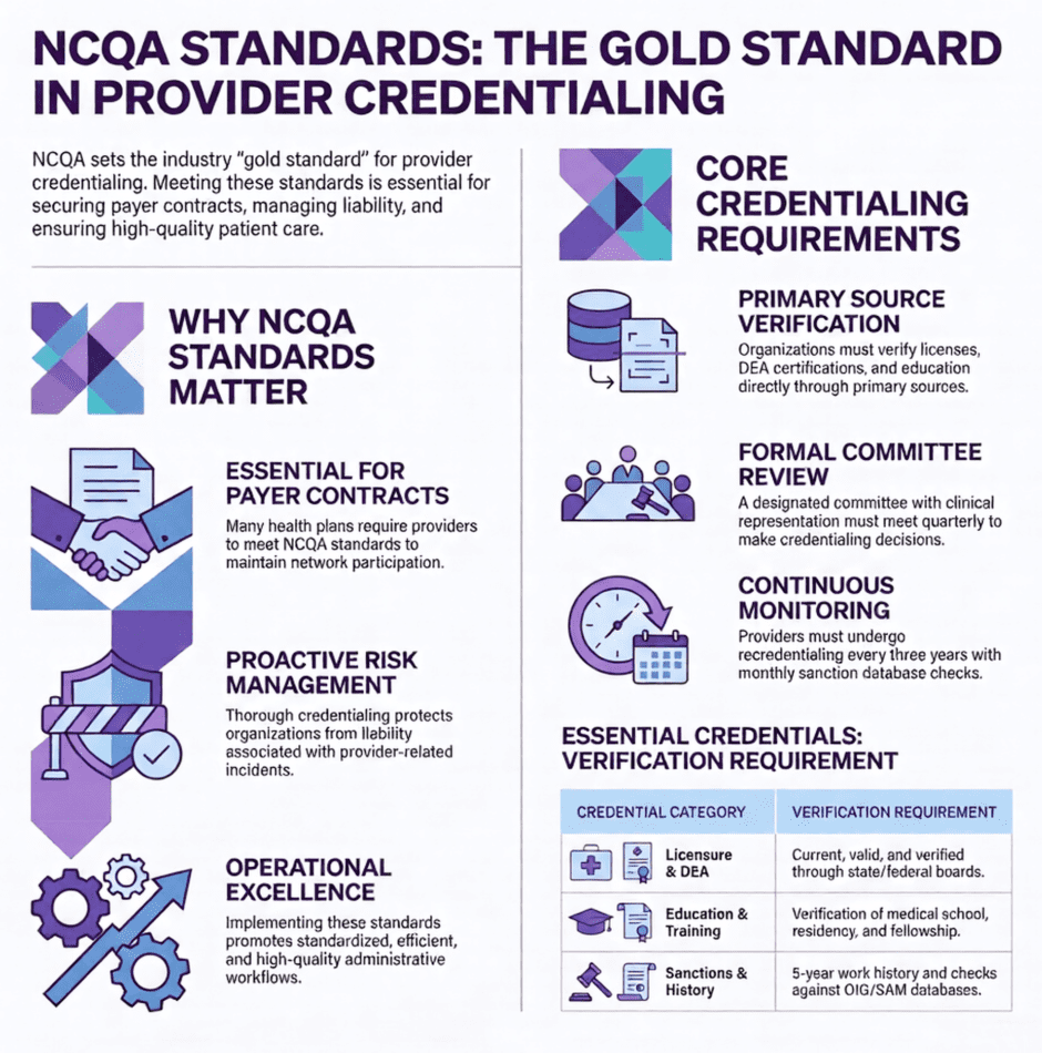 NCQA Standards Guide (infographic)