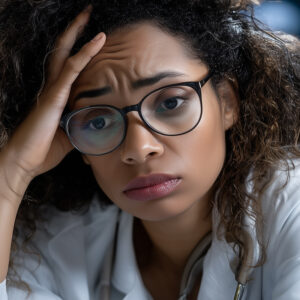 Frustrated Mulatto Female Medical Doctor