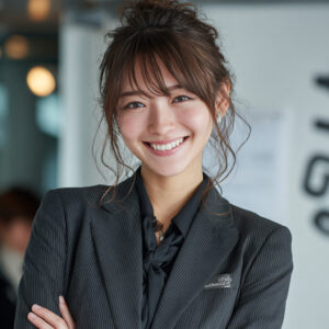 Half White, Half Asian Female Medical Billing Expert