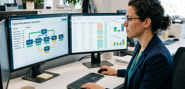 Credentialing Workflow Optimization (on screen)