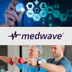 Medwave Medical Billing, Credentialing, Contracting Company Logo Collage