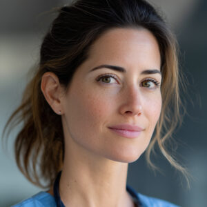 Pretty, White Young Female Doctor's Assistant