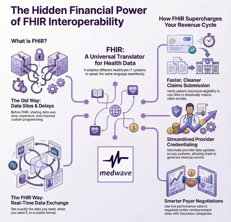 The Hidden Financial Power of FHIR Interoperability (infographic)