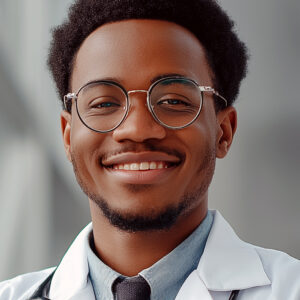Young Black Male Medical Doctor
