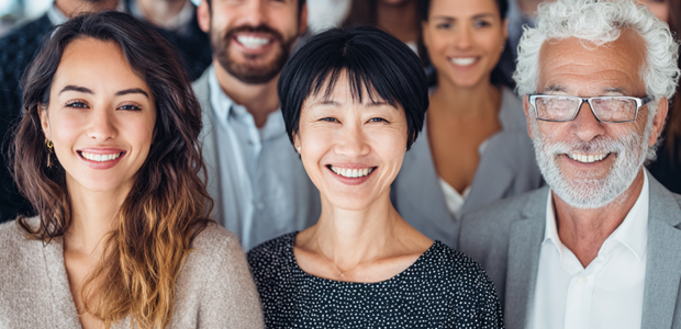 Group of Ethnically Diverse Medical Credentialers