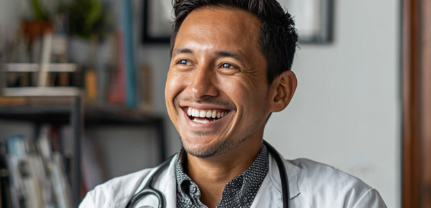 Male Filipino Medical Doctor Smiling