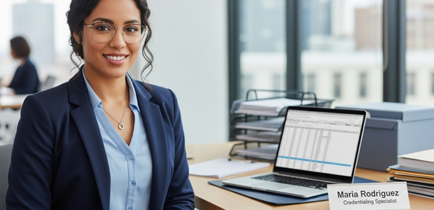 Medical Credentialing Specialist, Hispanic Female