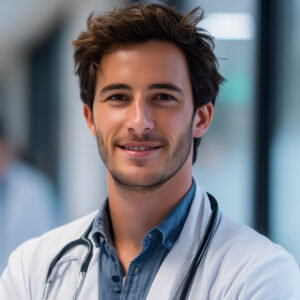 Young White Male Medical Doctor