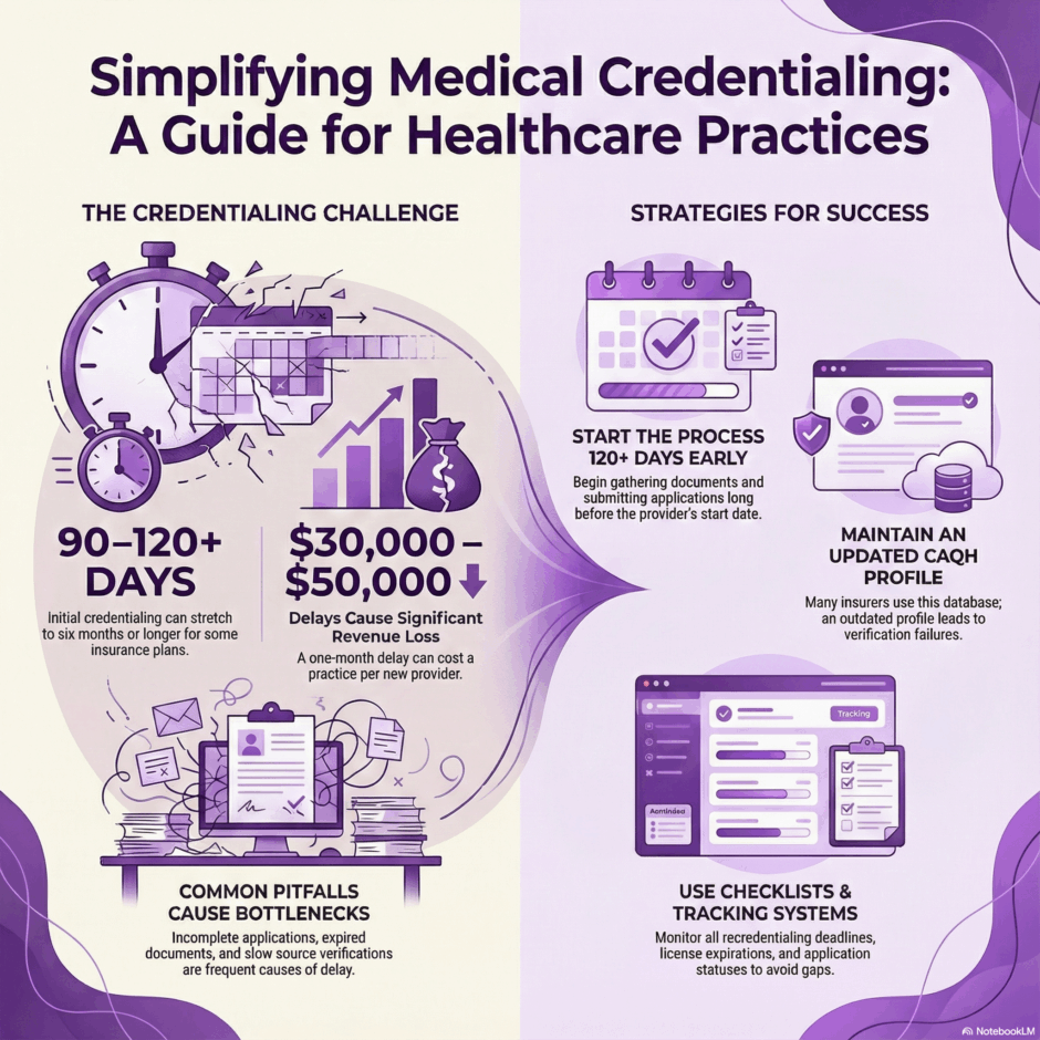 Simplifying Medical Credentialing (infographic)