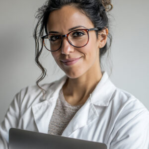 Young, Greek-American Female Medical Doctor