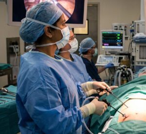 Laparascopic Surgery (Female Surgeon)