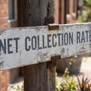 Net Collection Rate Sign
