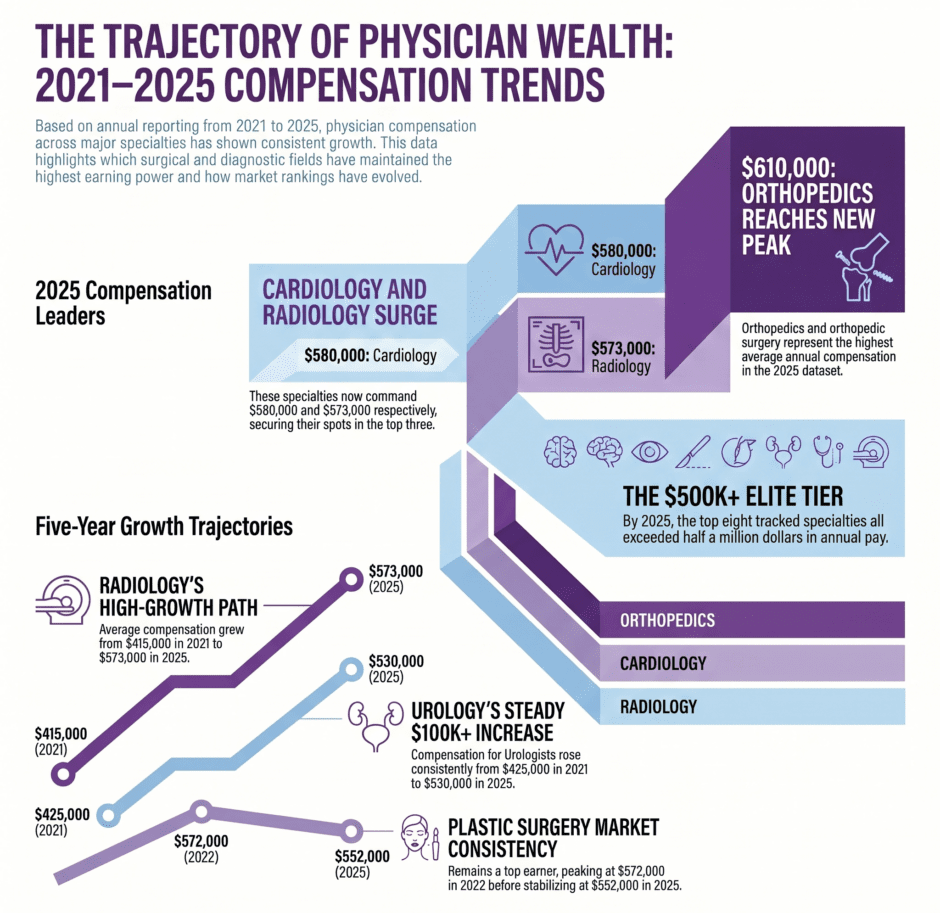 Highest-Paid Physician Guide (infographic)