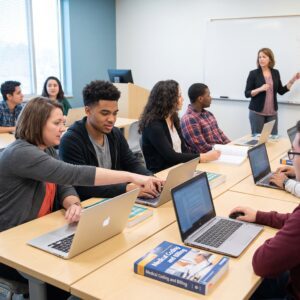 Medical Billing, Coding Students at College