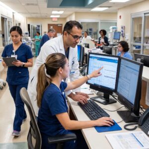 Ehr Use by an Er Doctor at a Hospital