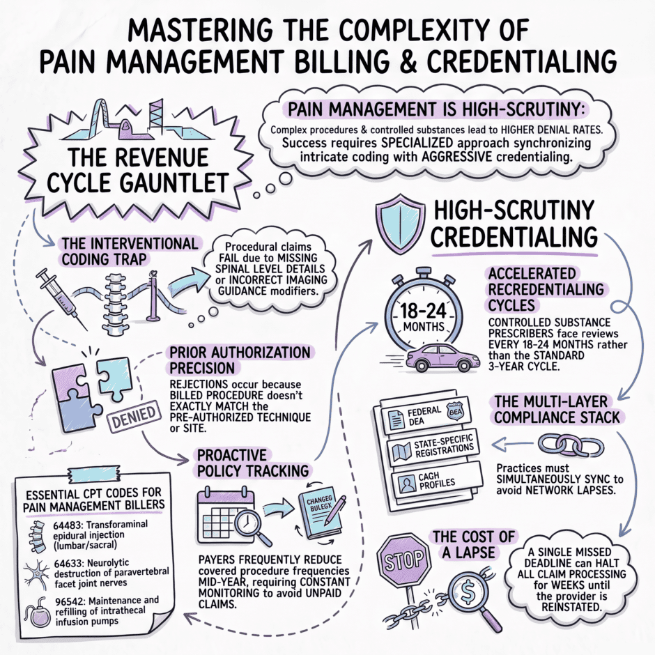 Pain Management Rcm Guide (infographic)