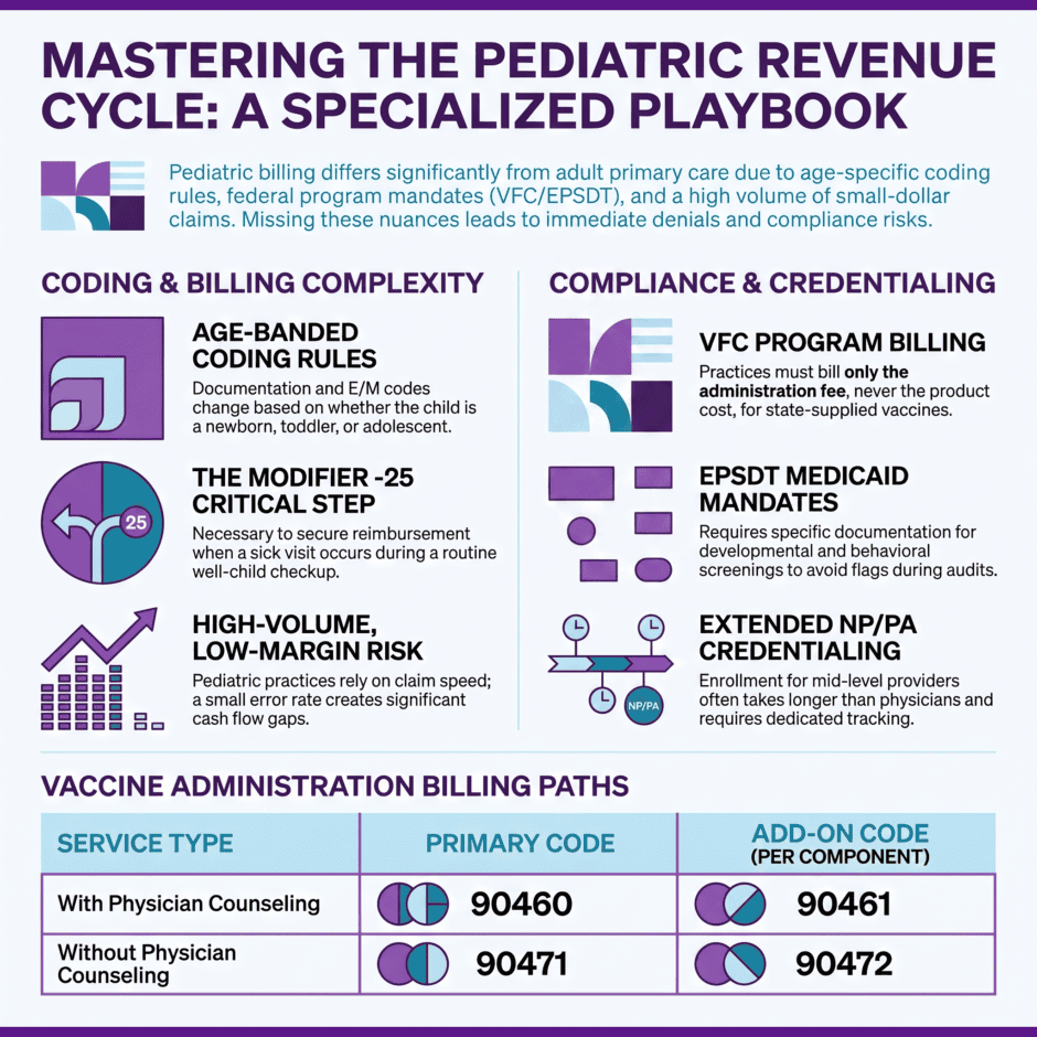 Pediatric Revenue Cycle Guide (infographic)