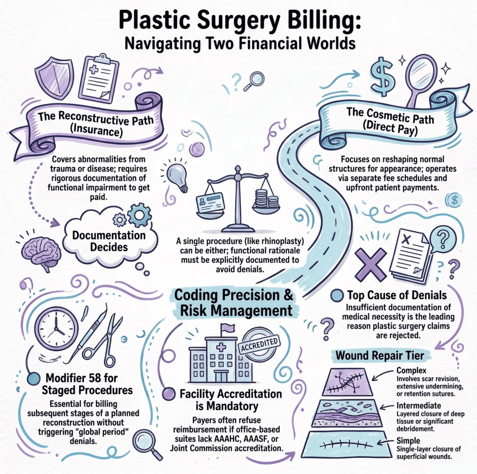 plastic-surgery-billing-guide | Medwave Plastic Surgery Billing Guide (infographic)