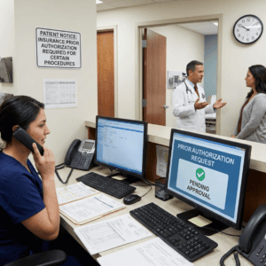Prior Authorization Request at Provider Office
