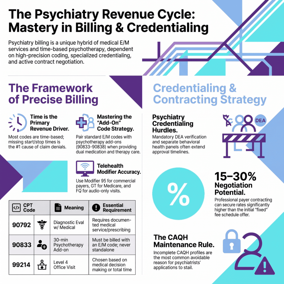psychiatry-revenue-cycle-billing-guide | Medwave Psychiatry Revenue Cycle Billing, Credentialing Guide