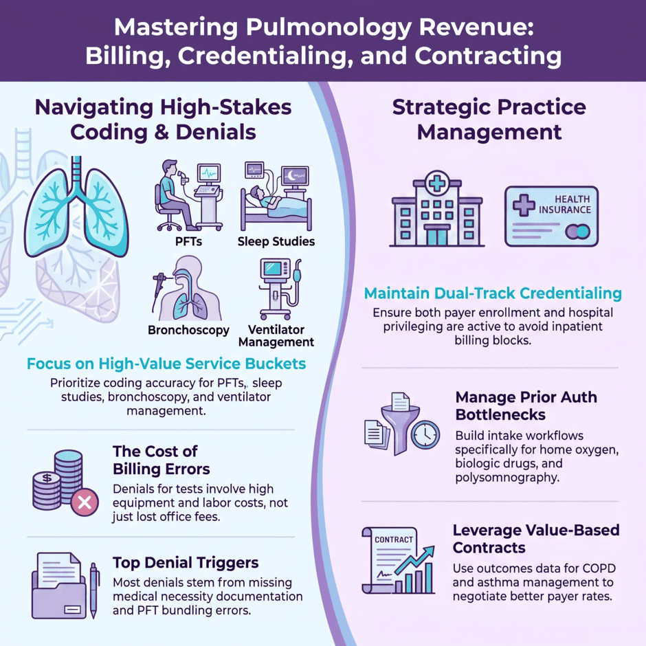 Pulmonology Rcm Guide (infographic)