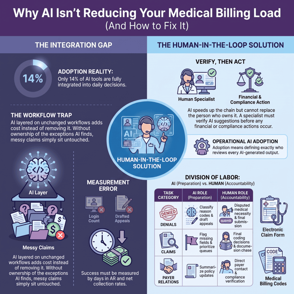 Ai Medical Billing Efficiency Guide (infographic)