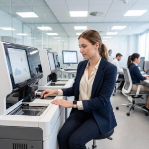 Healthcare Vendor Techie Working