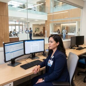 Medical Credentialing Specialist Analyzing Applications